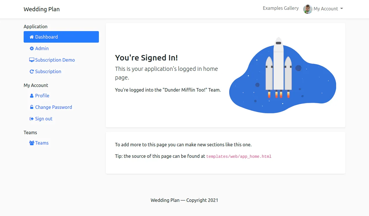 Bootstrap Home